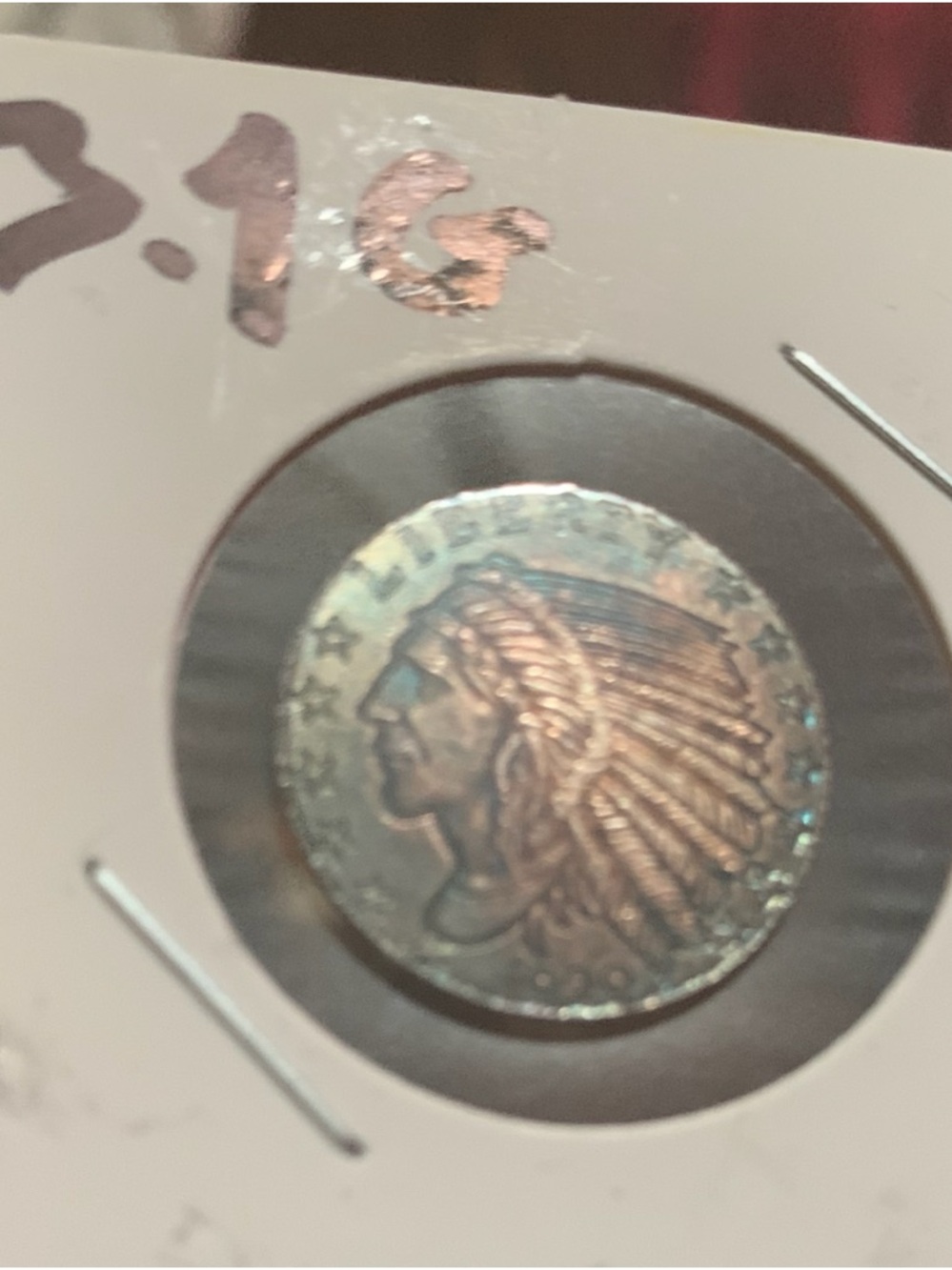 Unbranded Vintage-Style .999 silver Indian Head round